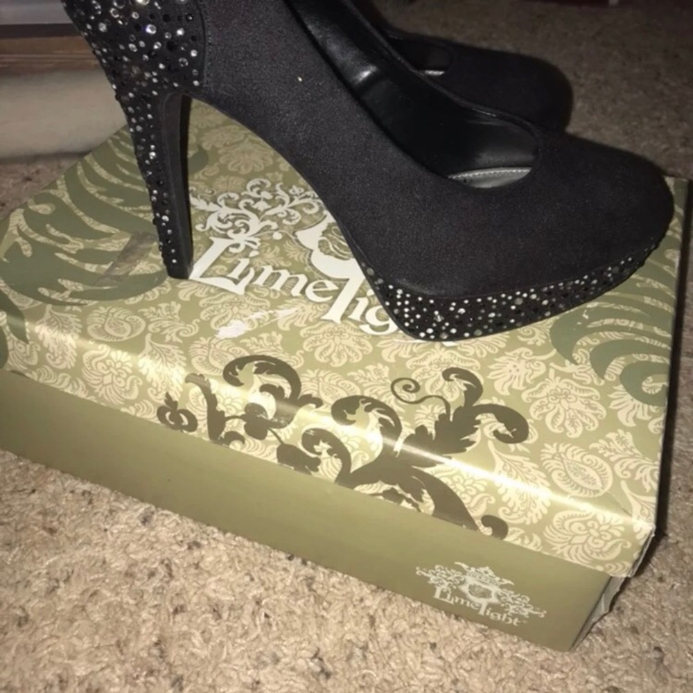 Limelight Rhinestone Heels - Picture 3 of 6